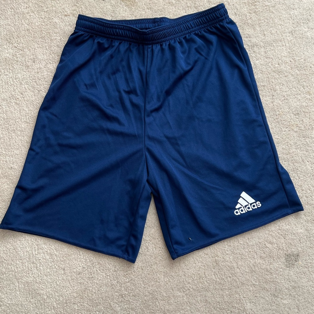 Adidas climalite navy shorts